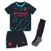 Manchester City Jeremy Doku #11 Babykleding Derde Shirt Kinderen 2023-24 Korte Mouwen (+ korte broeken)